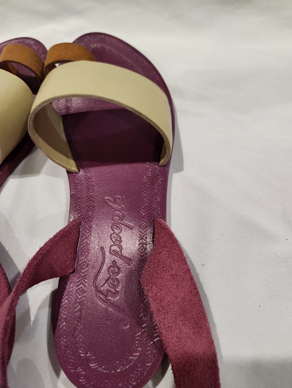 NWOT Free People Torrence Minimalist Sandals‎ - Picture 9 of 11